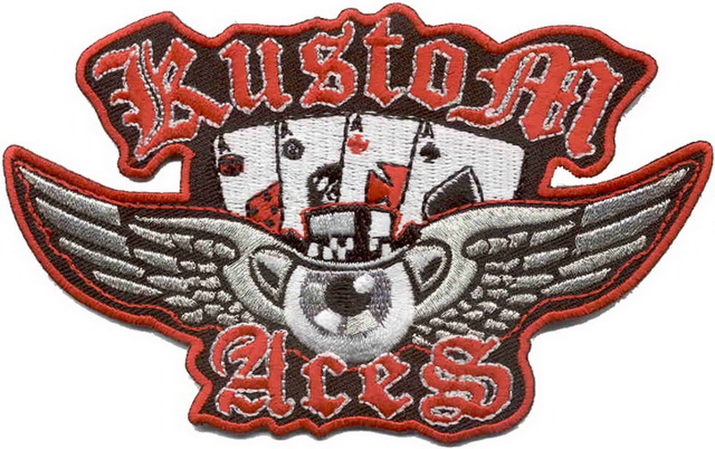 Нашивки 05191115 Нашивка Kustom Aces - тузы кастом