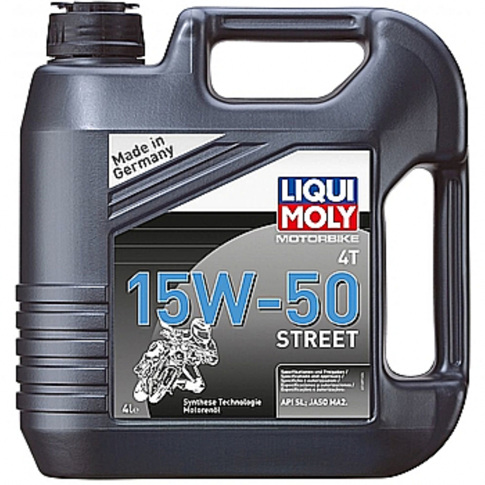 LIQUIMOLY Масло моторное LIQUIMOLY STREET 15W-50 4Т, 4 л. (1689)