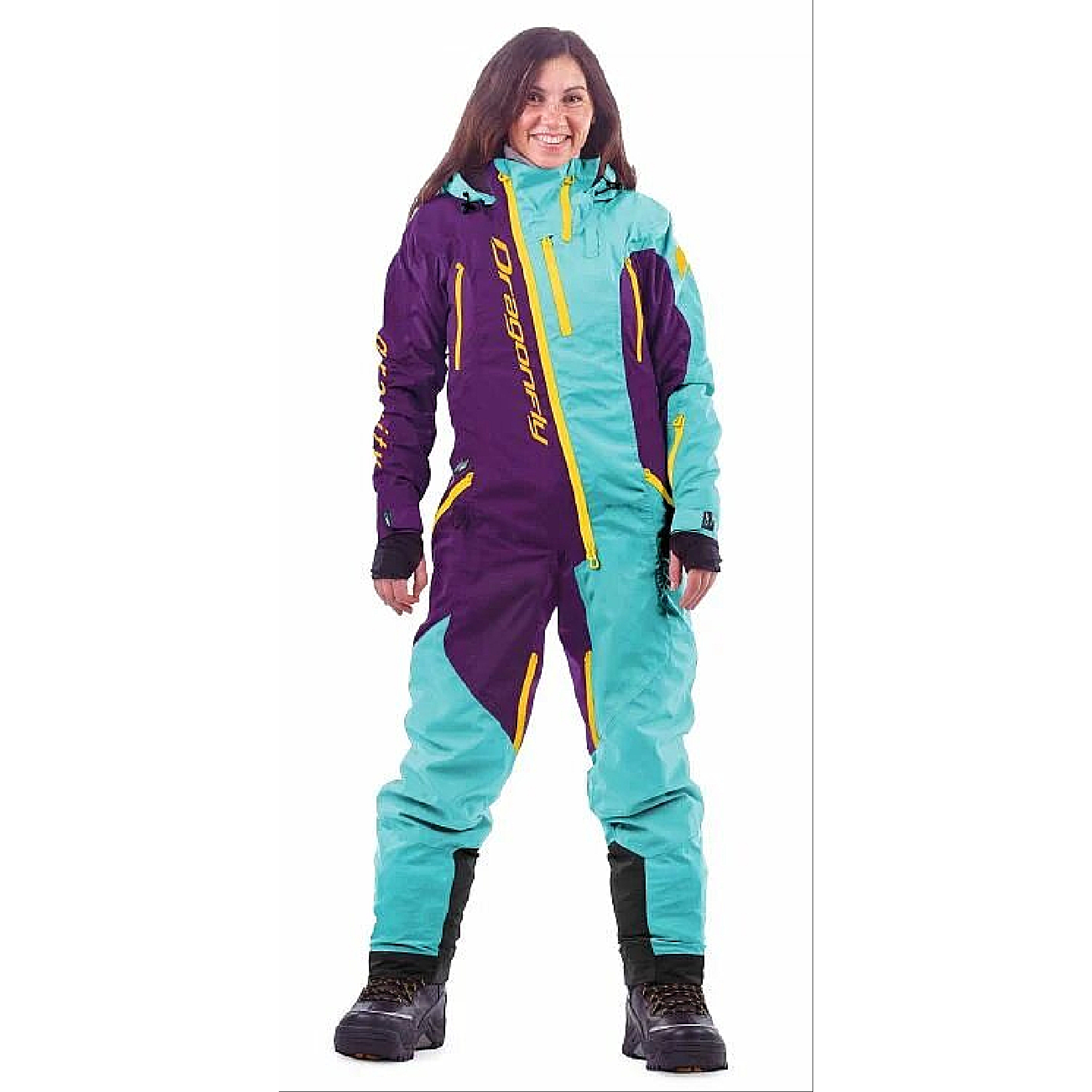 DRAGONFLY Комбинезон зимний, слитный DRAGONFLY Ski premium, женский