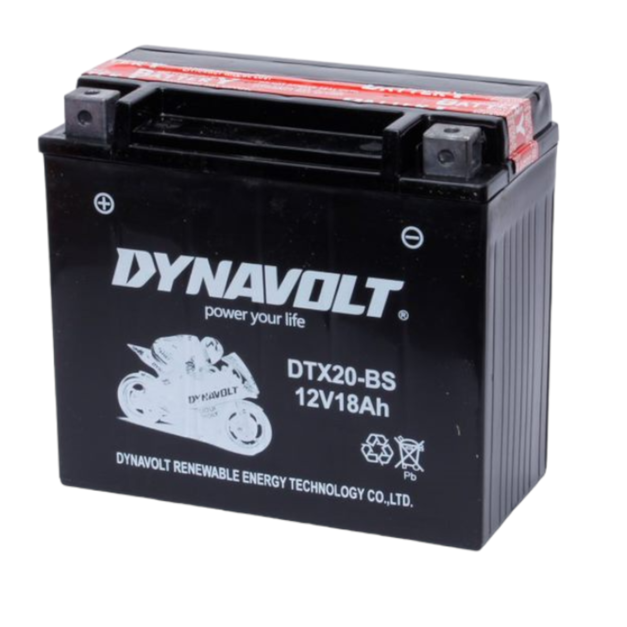 Dynavolt Аккумулятор Dynavolt DTX20-BS, 12V, AGM