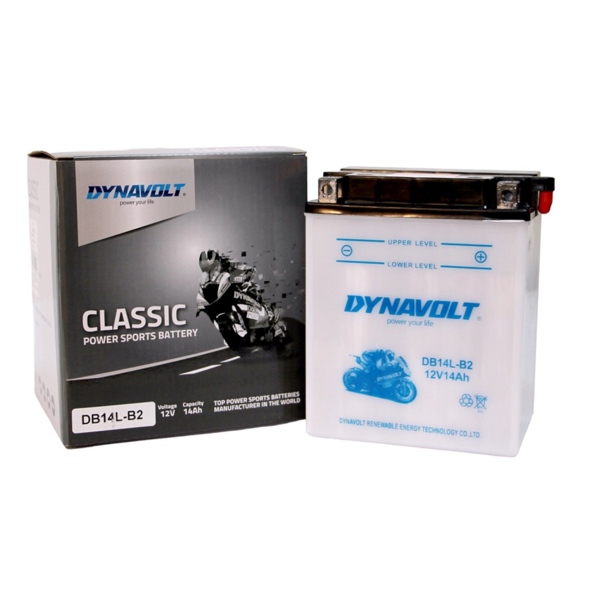 Dynavolt Аккумулятор Dynavolt DB14L-B2, 12V, DRY Dynavolt Аккумулятор Dynavolt DB14L-B2, 12V, DRY