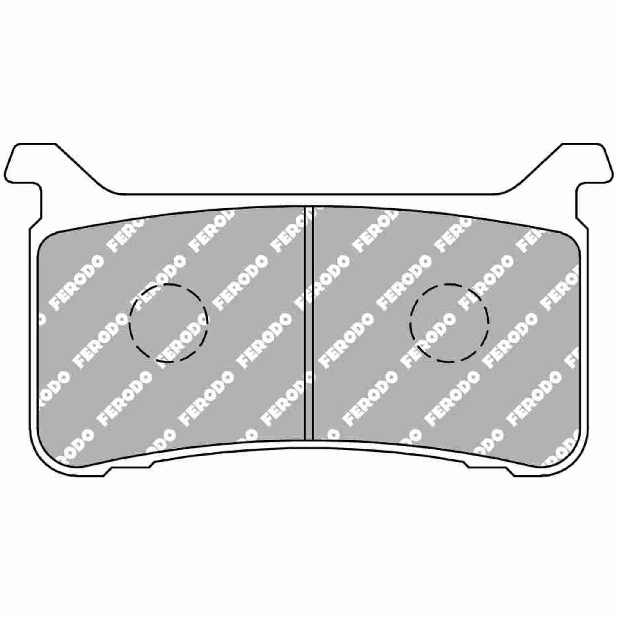 FERODO Тормозные колодки дисковые, FERODO(FDB2300ST)