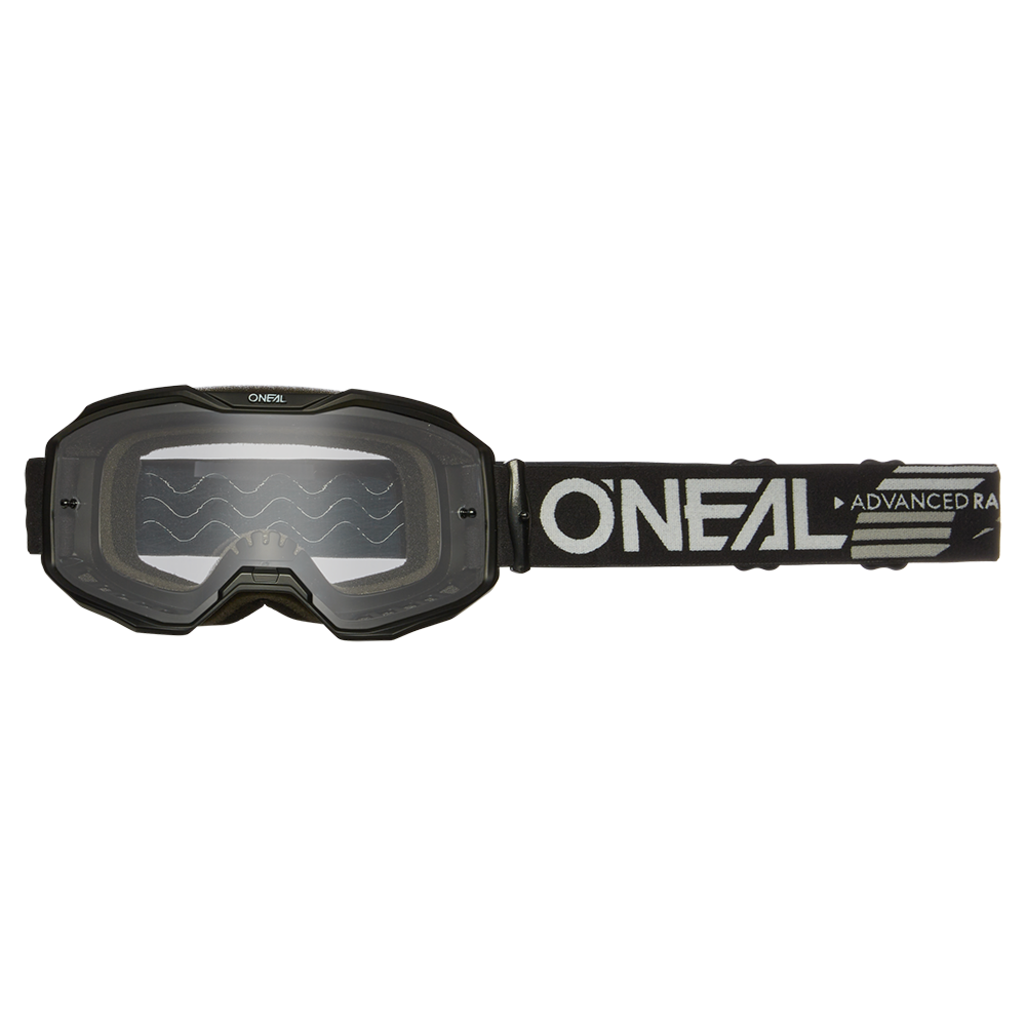 ONEAL Маска кроссовая ONEAL B-10 Solid V.24, черный, прозрачные линзы ONEAL Маска кроссовая ONEAL B-10 Solid V.24, черный, прозрачные линзы