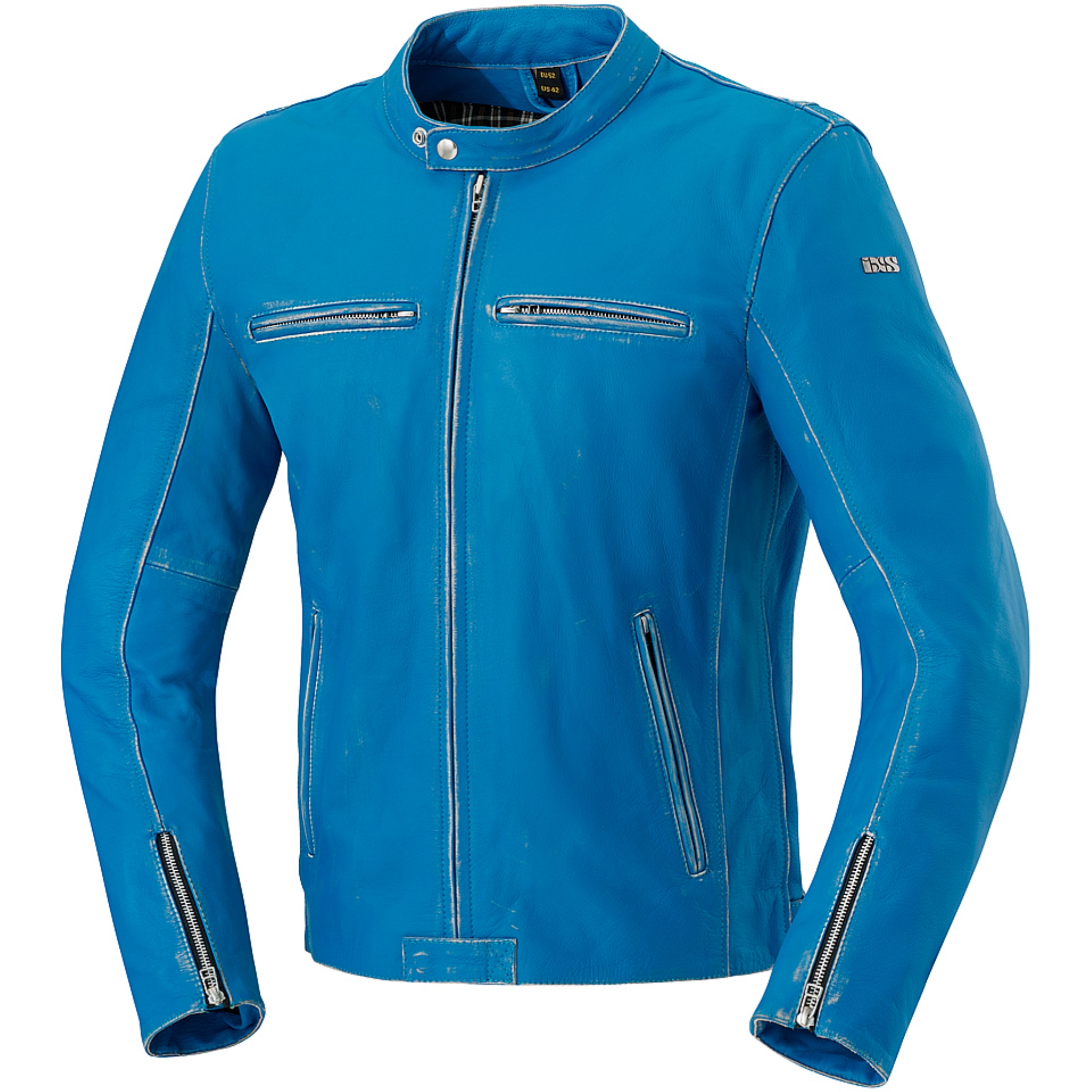IXS Куртка кожаная SONDRIO синяя IXS Куртка кожаная SONDRIO синяя