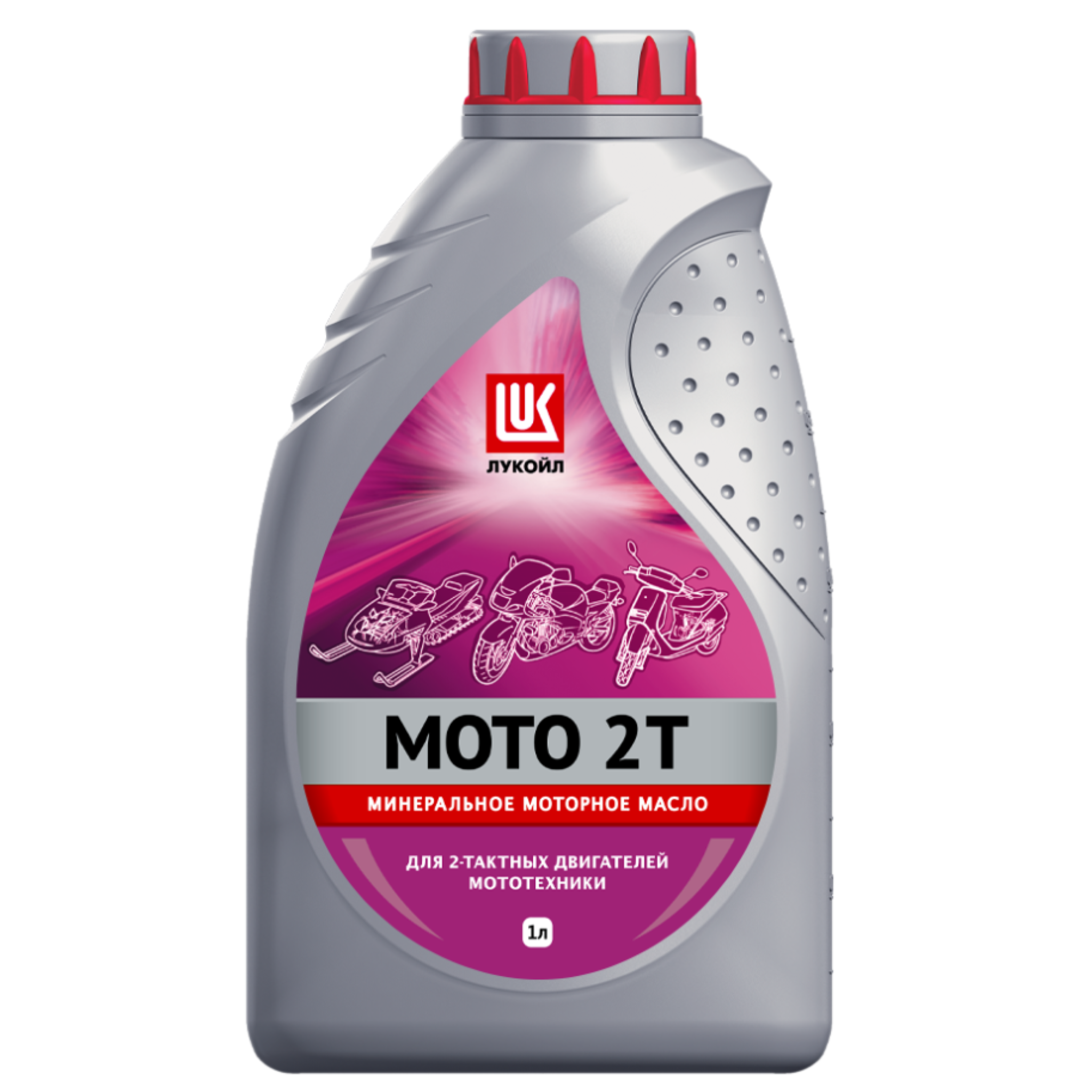 Лукойл Масло моторное Лукойл Moto  2Т, 1 л. (19556)