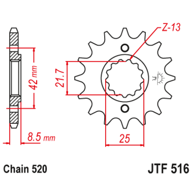 Звезда ведущая , JT 516.13