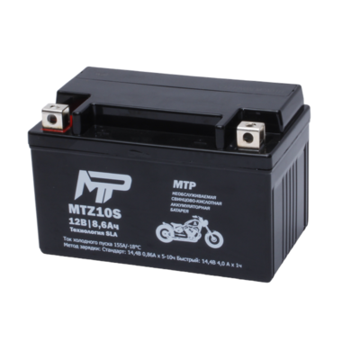 Аккумулятор МТР MTZ10S, 12V, SLA