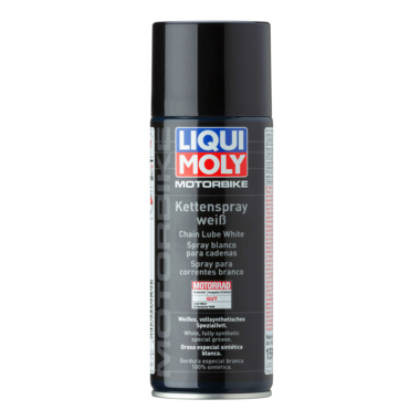 Смазка цепи LiquiMoly Racing Kettenspray weiss 0,4л белая