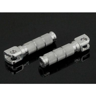 Подножки передние Kawasaki CRAZY IRON серебристые тип 1