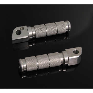 Подножки задние  Yamaha CRAZY IRON серебристые тип 3