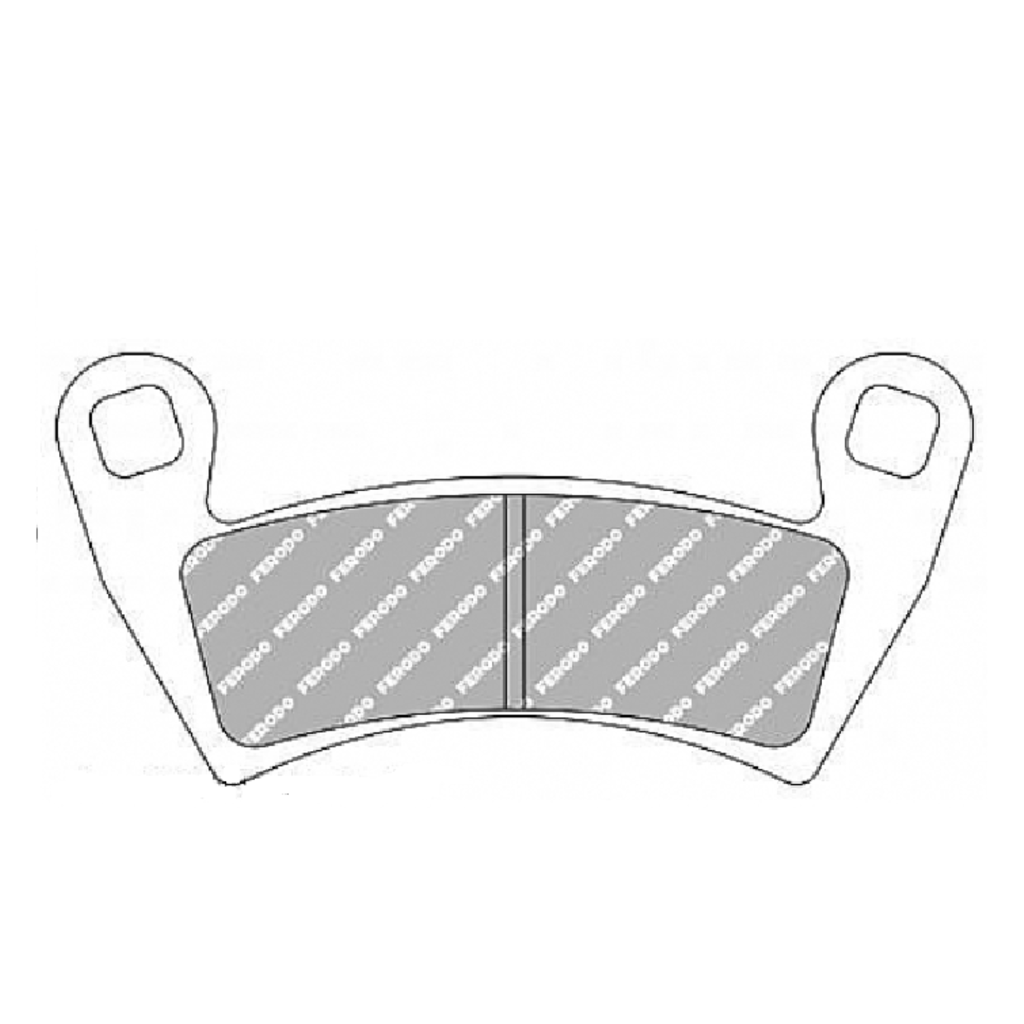 Тормозные колодки дисковые, FERODO(FDB2263SG)