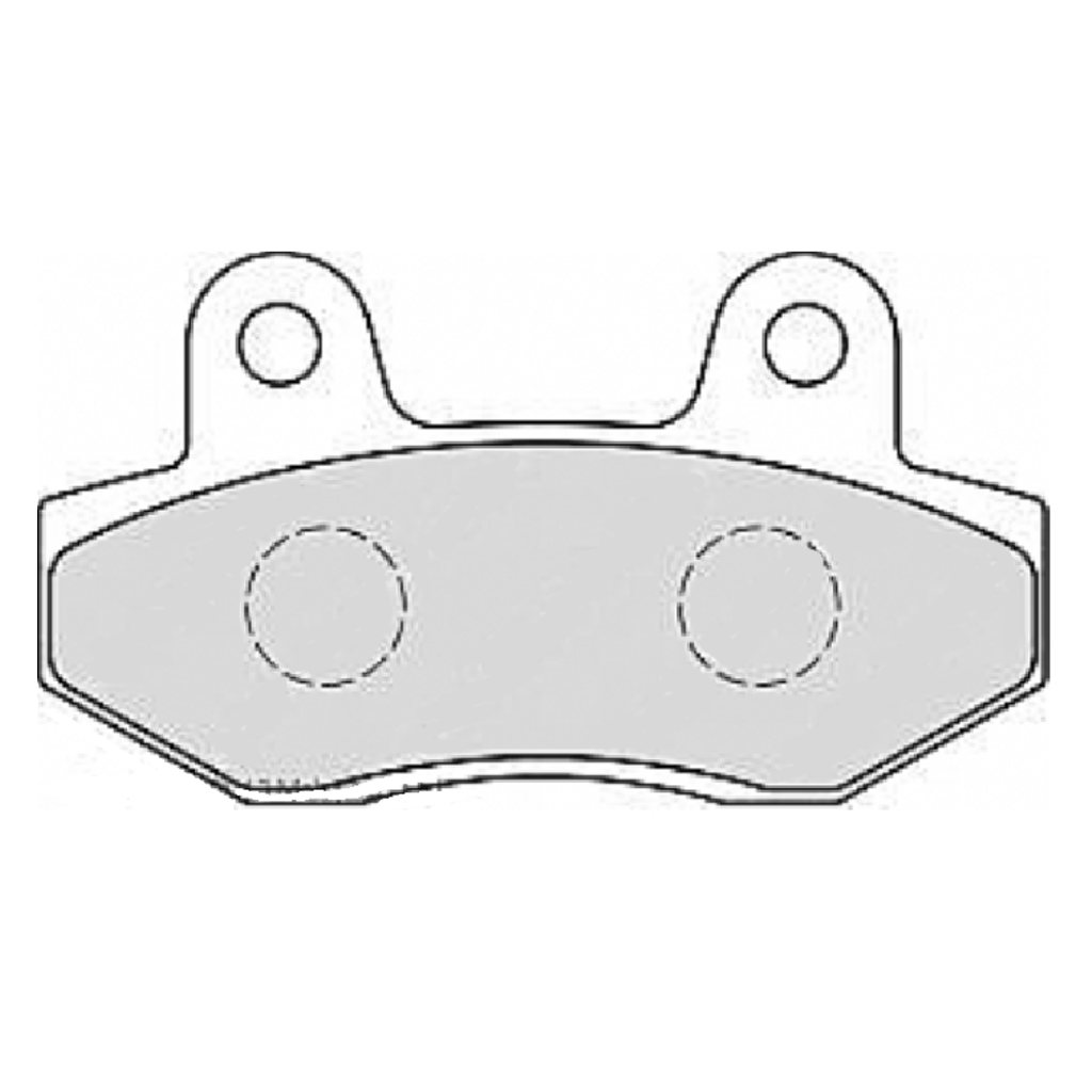 Тормозные колодки дисковые, FERODO(FDB312P)