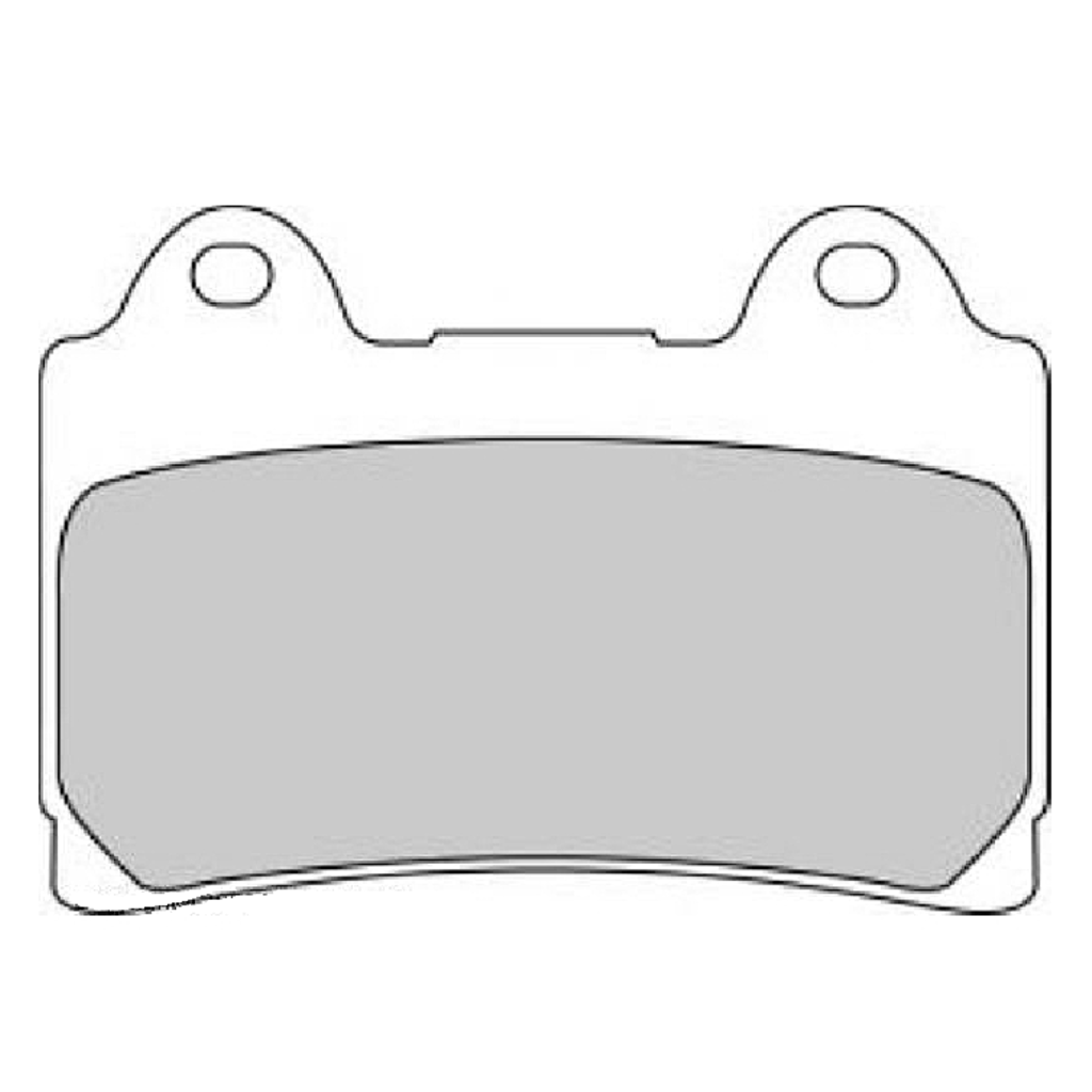 Тормозные колодки дисковые, FERODO(FDB449P)