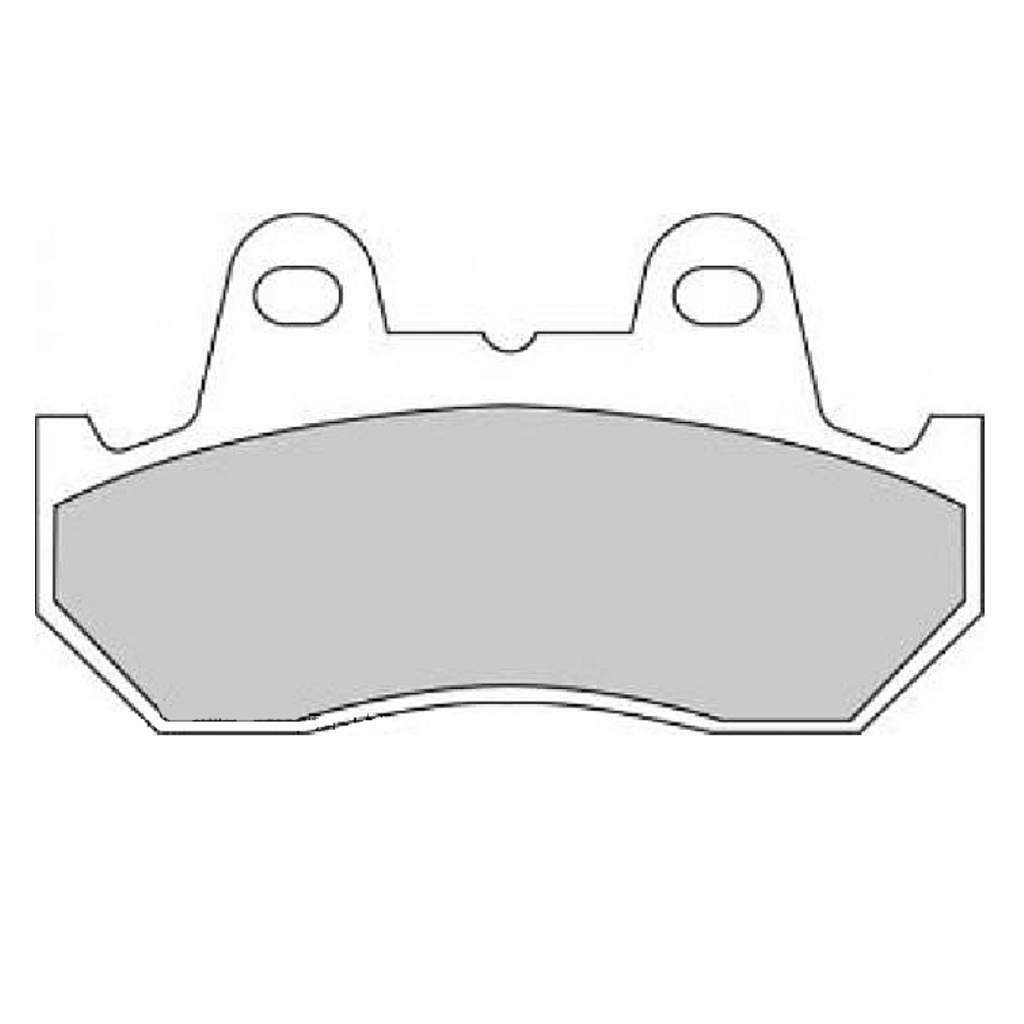 Тормозные колодки дисковые, FERODO(FDB665ST)