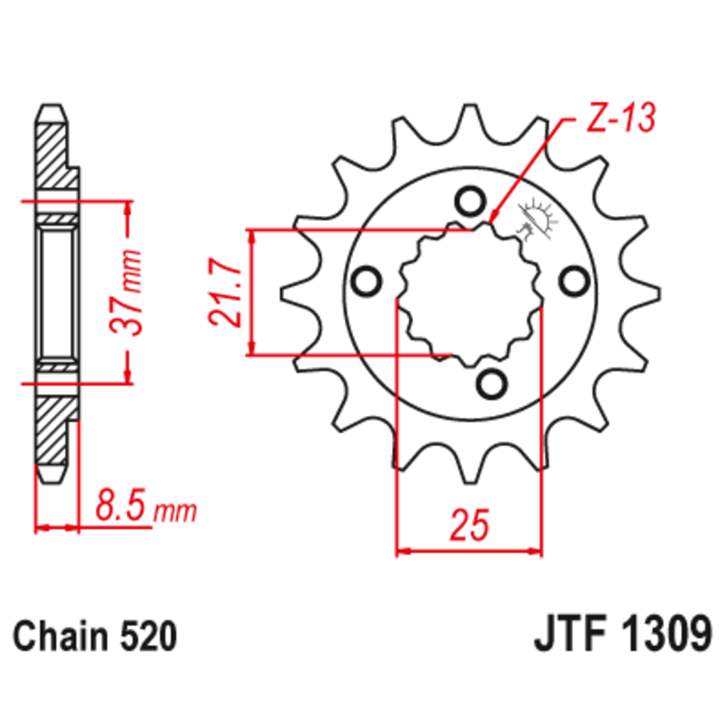 JT Звезда ведущая , JT 1309.15 JT Звезда ведущая , JT 1309.15