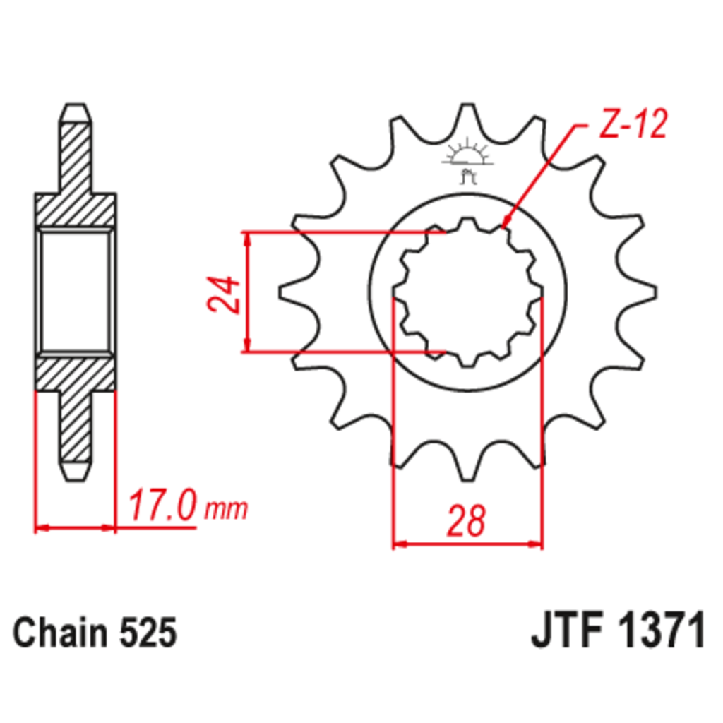 JT Звезда ведущая , JT 1371.15