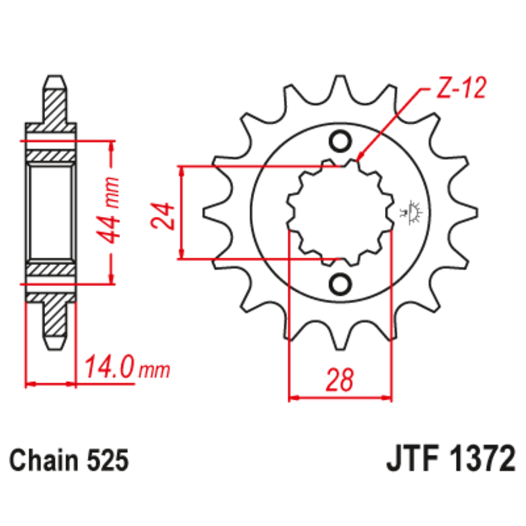JT Звезда ведущая , JT 1372.17