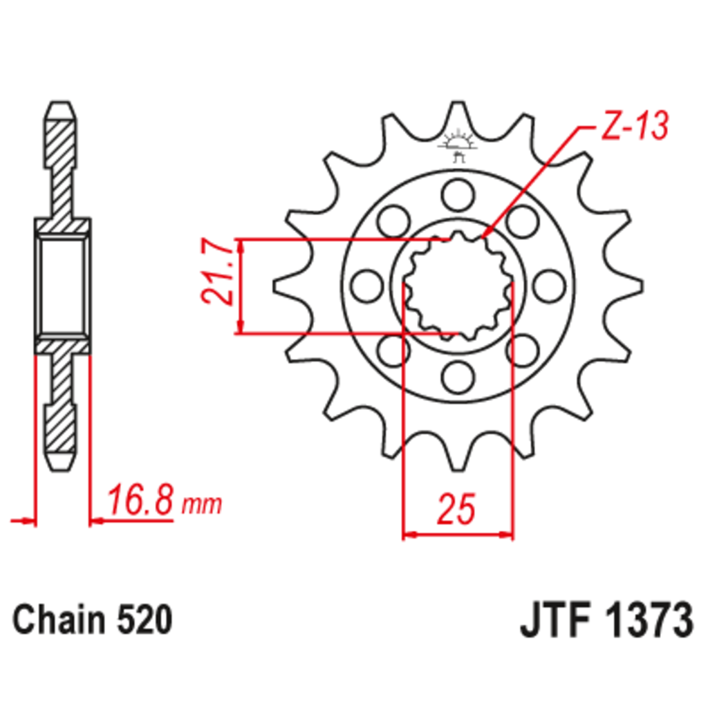 JT Звезда ведущая , JT 1373.17 JT Звезда ведущая , JT 1373.17