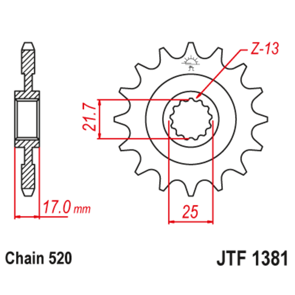 JT Звезда ведущая , JT 1381.15 JT Звезда ведущая , JT 1381.15