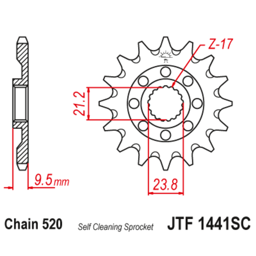 JT Звезда ведущая , JT 1441.13SC JT Звезда ведущая , JT 1441.13SC