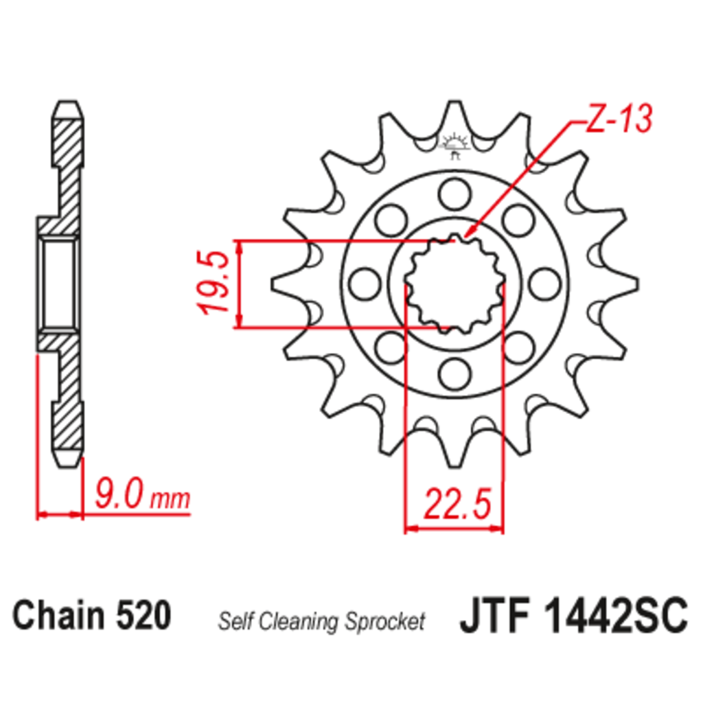 JT Звезда ведущая , JT 1442.13SC JT Звезда ведущая , JT 1442.13SC