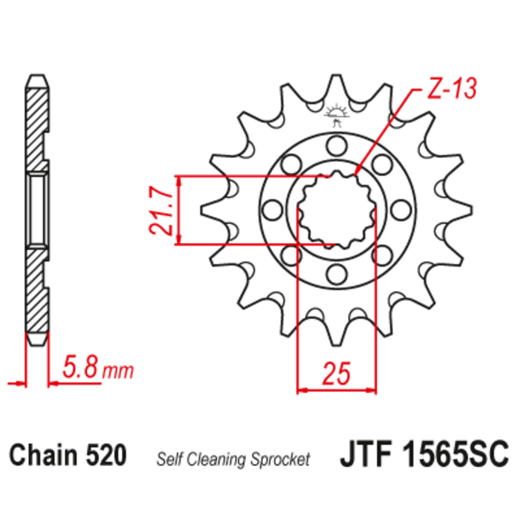 Звезда ведущая , JT 1565.13SC