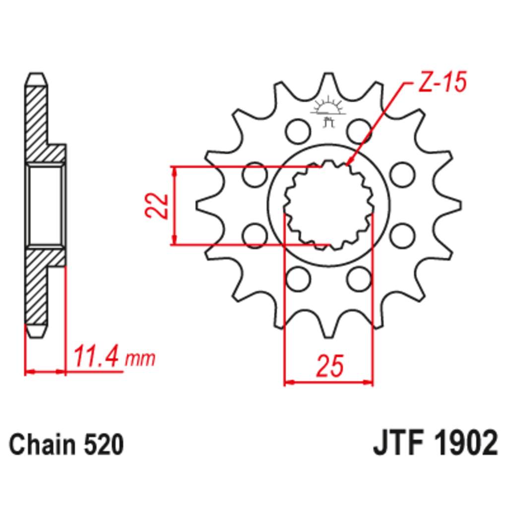 JT Звезда ведущая , JT 1902.16 JT Звезда ведущая , JT 1902.16