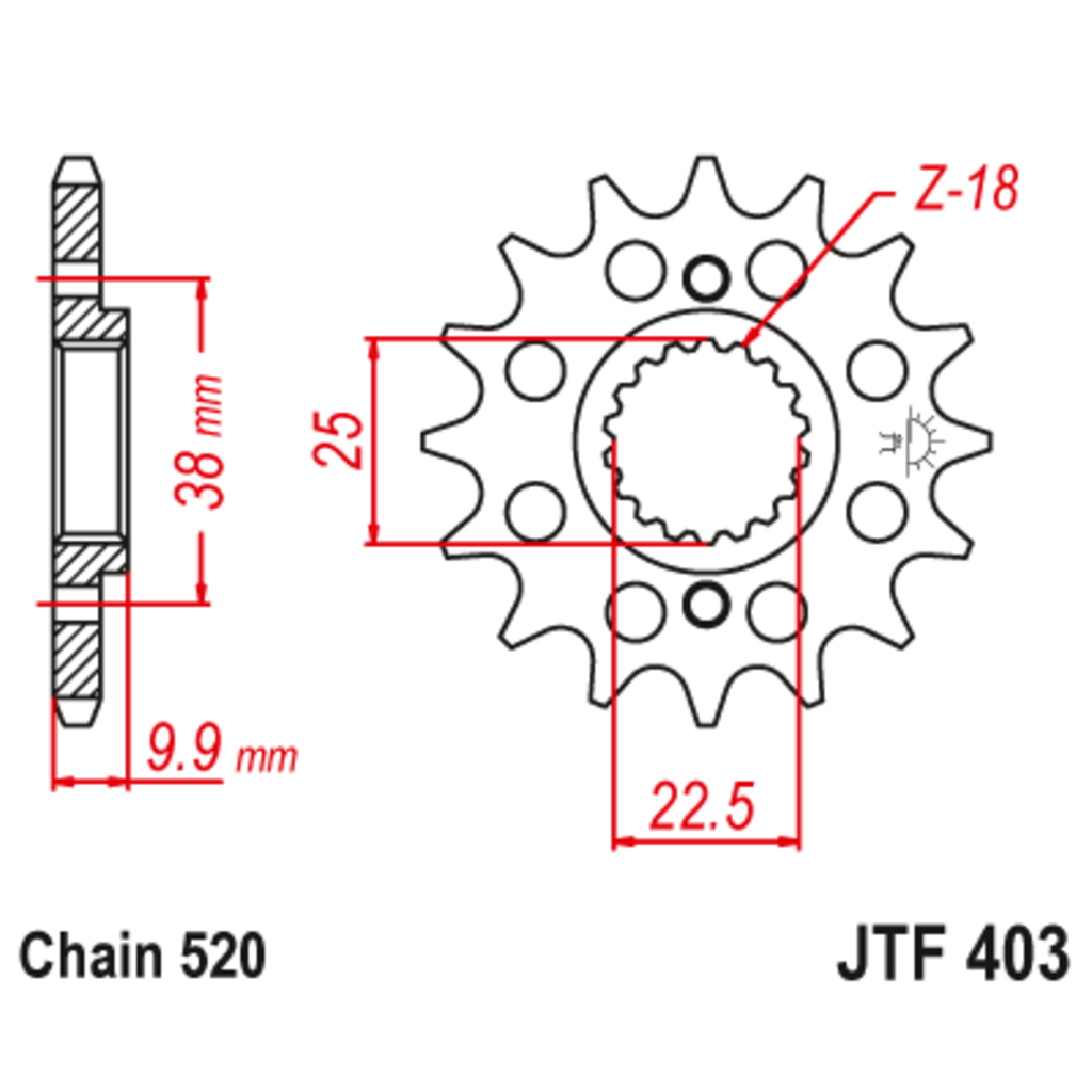JT Звезда ведущая , JT 403.15 JT Звезда ведущая , JT 403.15