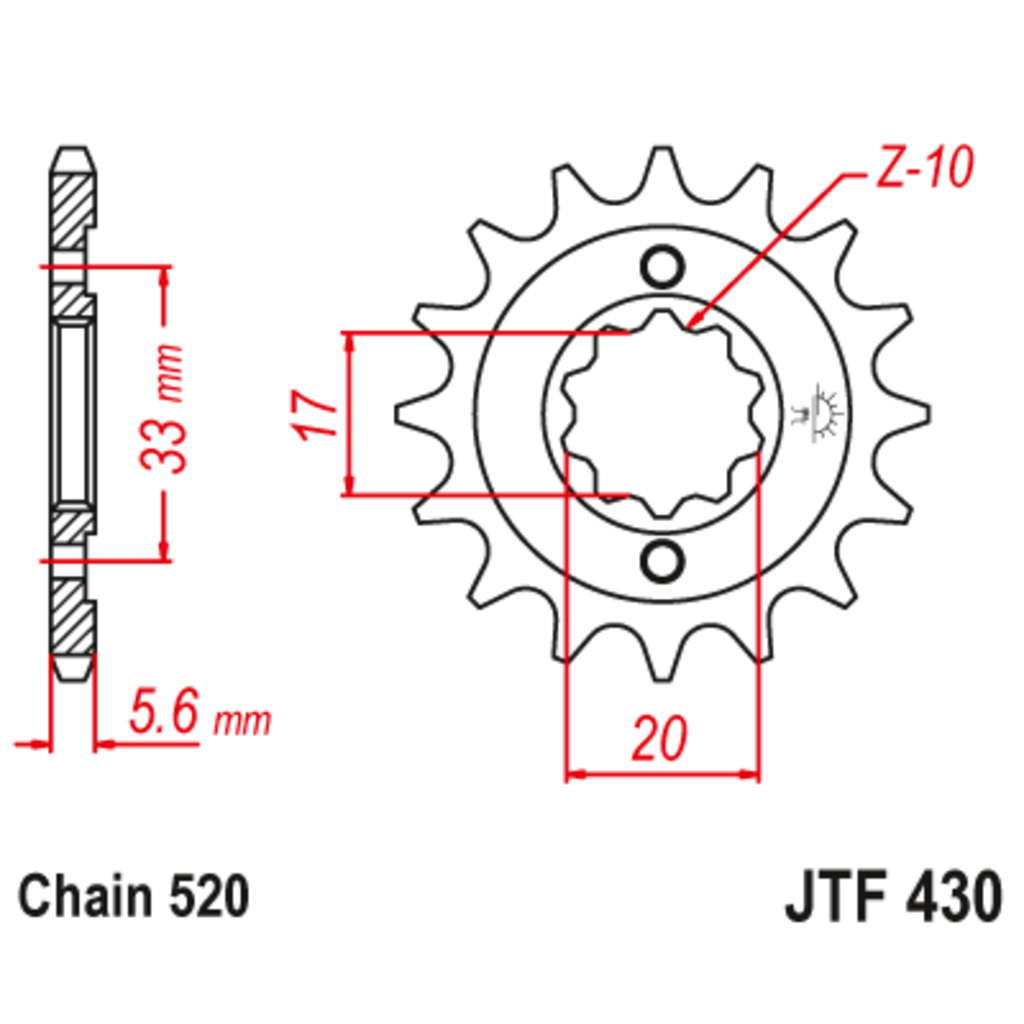 JT Звезда ведущая , JT 430.13 JT Звезда ведущая , JT 430.13
