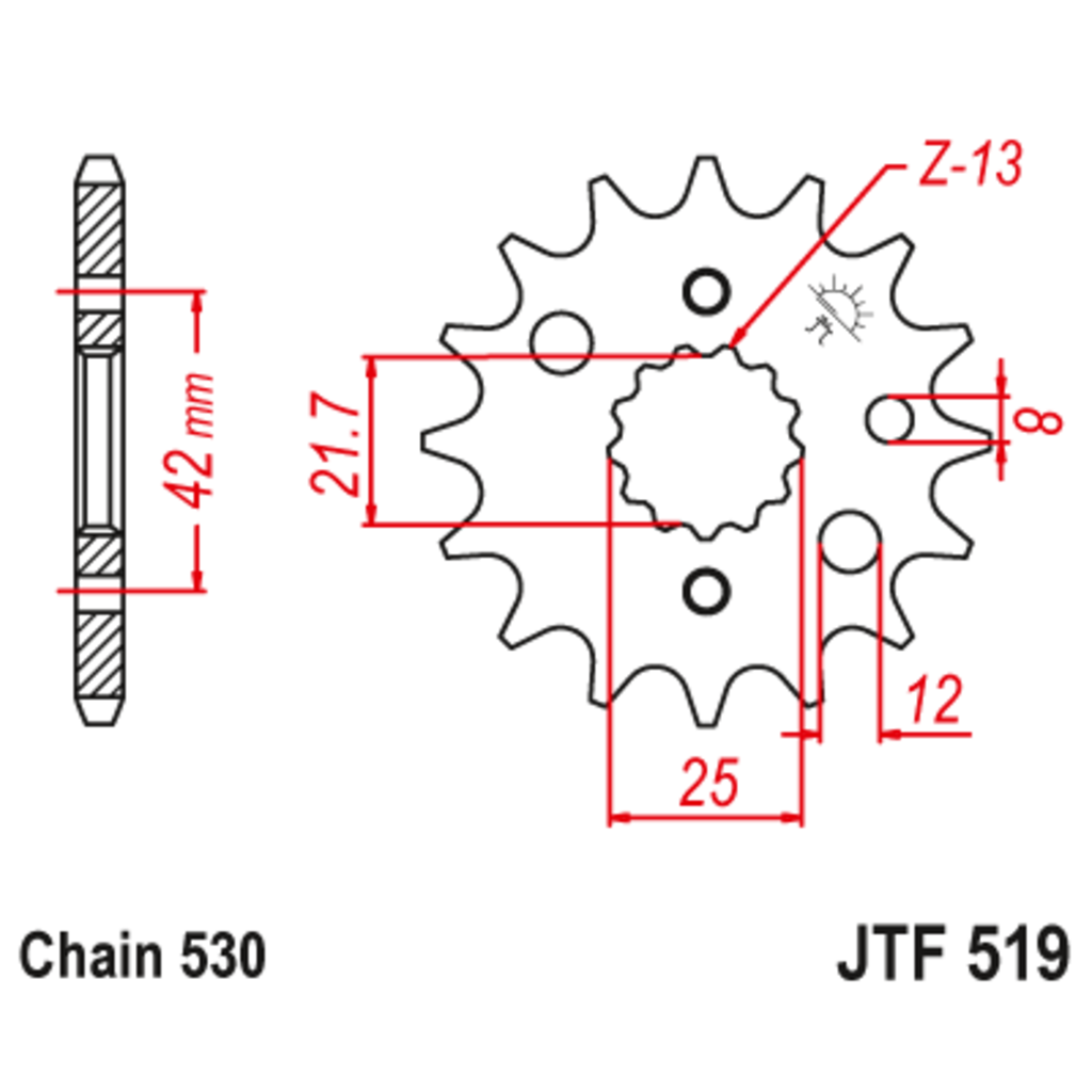 Звезда ведущая , JT 519.16