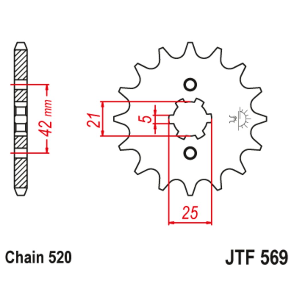 JT Звезда ведущая , JT 569.13