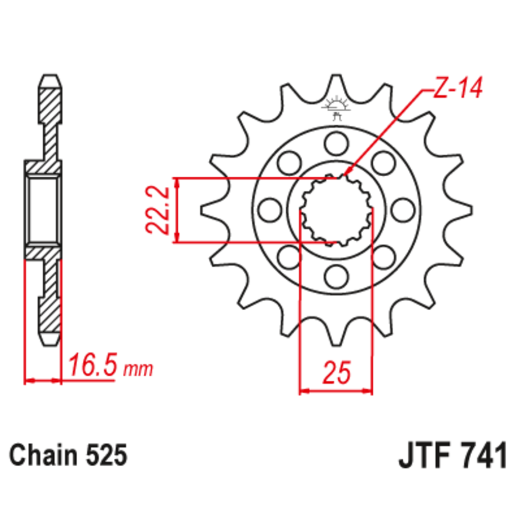 Звезда ведущая , JT 741.15