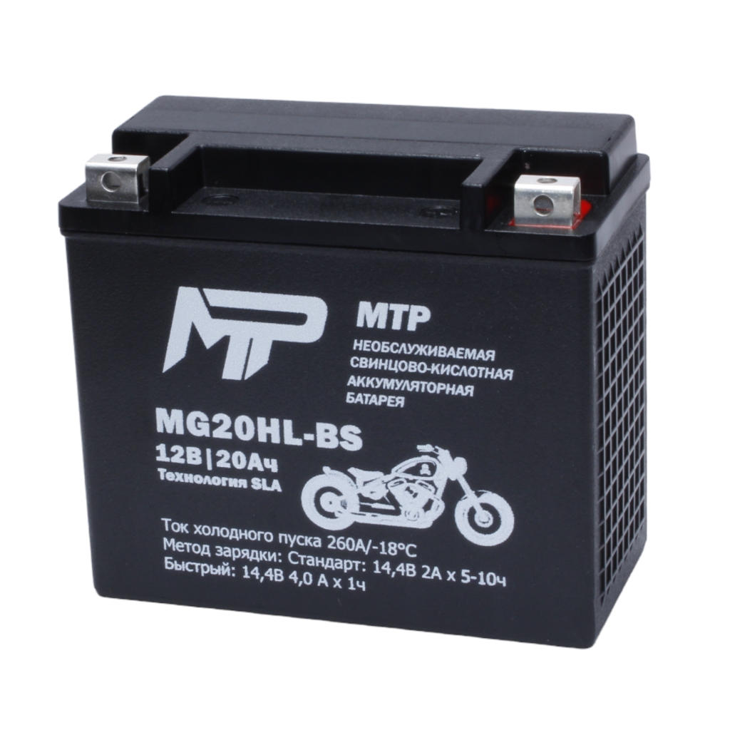 Аккумулятор МТР MG20HL-BS, 12V, SLA