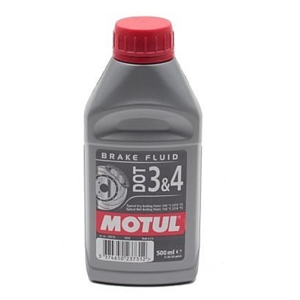 MOTUL Тормозная жидкость MOTUL Dot 3&4 Brake Fluid 0,5L MOTUL Тормозная жидкость MOTUL Dot 3&4 Brake Fluid 0,5L