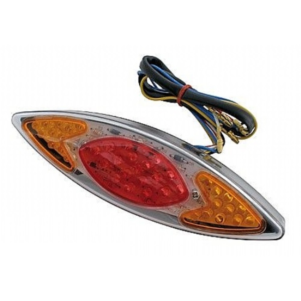 PW Стоп-сигнал Highway Hawk MULTILED с поворотниками PW Стоп-сигнал Highway Hawk MULTILED с поворотниками