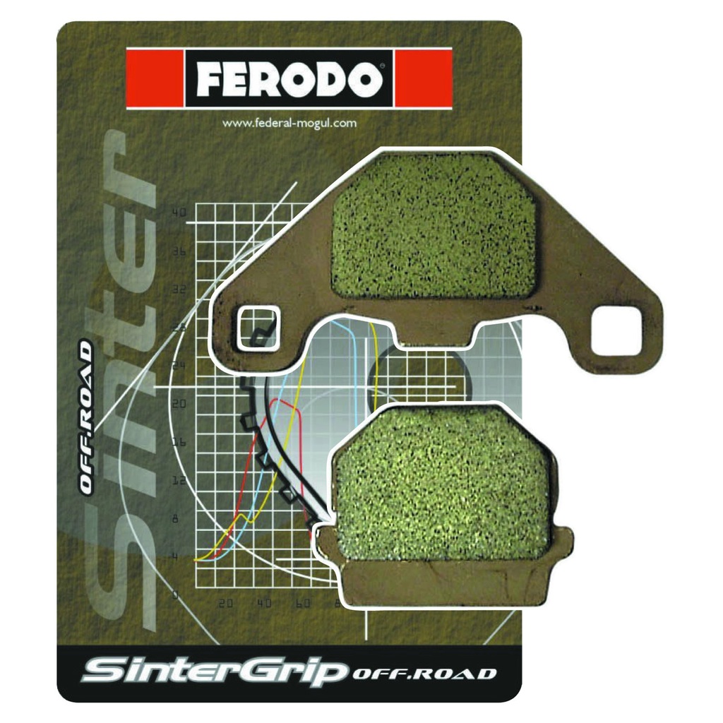 Тормозные колодки дисковые, FERODO(FDB2176SG)