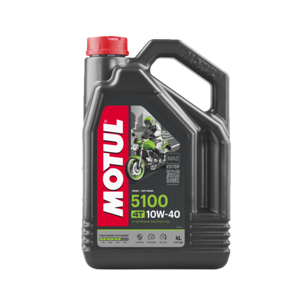 Масло моторное MOTUL 5100 10W-40 4Т, 4 л. (104068/104177/112125)